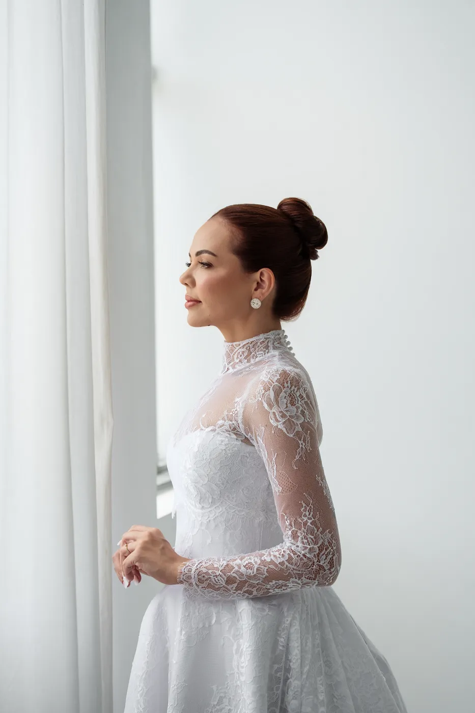 Vestido de noiva Nandes Trajes Finos