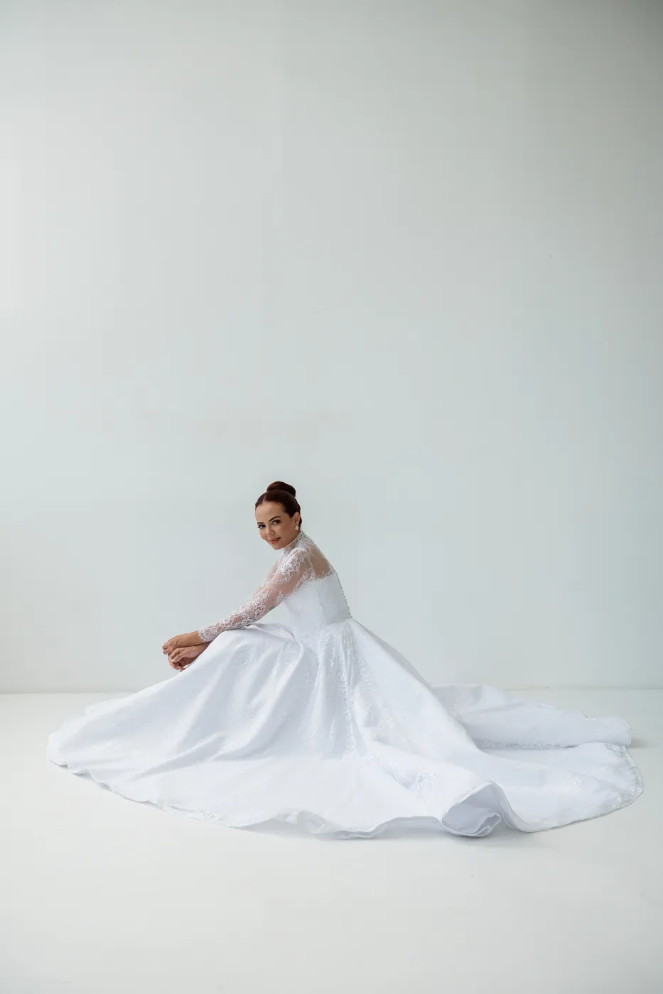 Vestido de noiva Nandes Trajes Finos